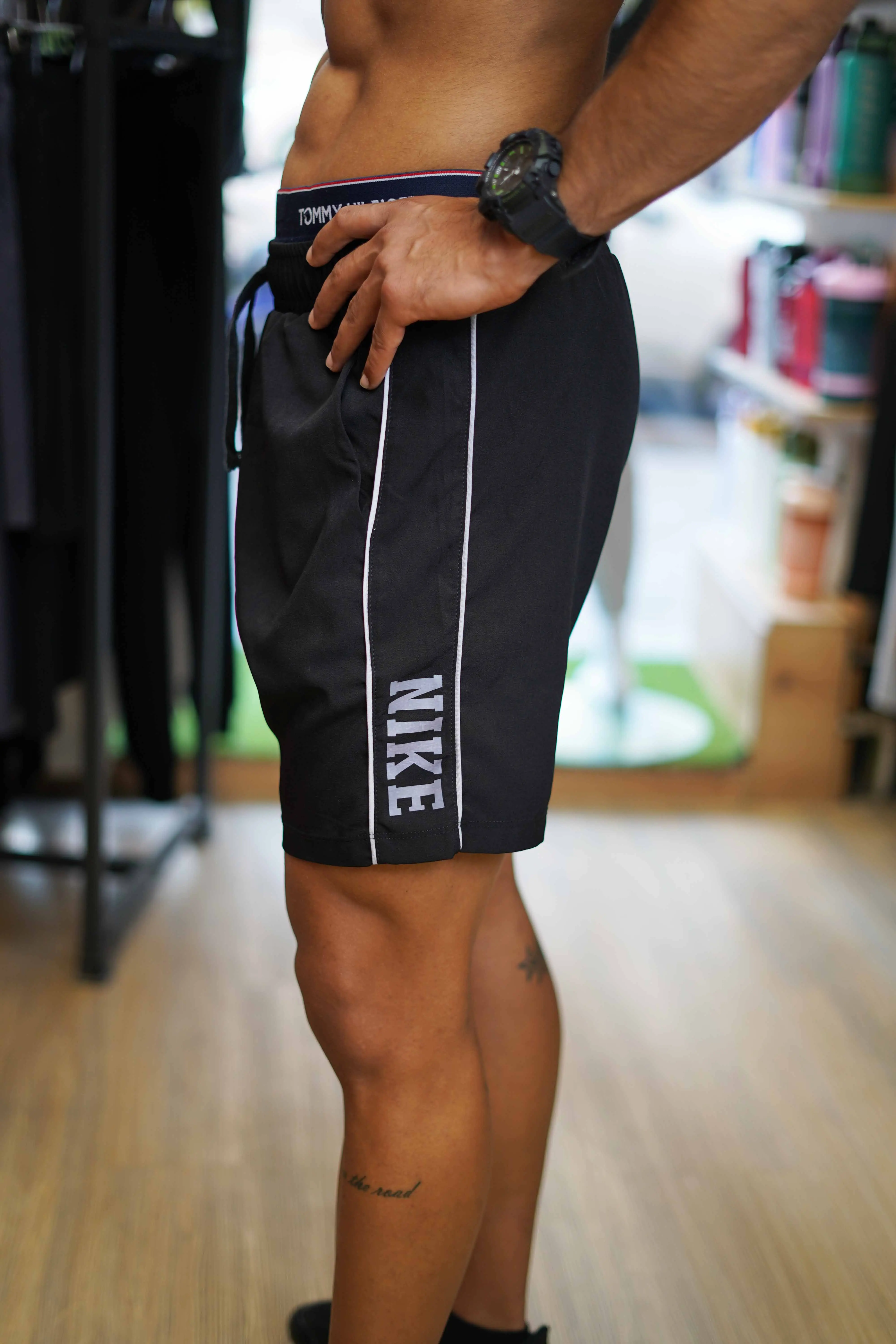 شلوارک ورزشی مردانه پارچه آیرو