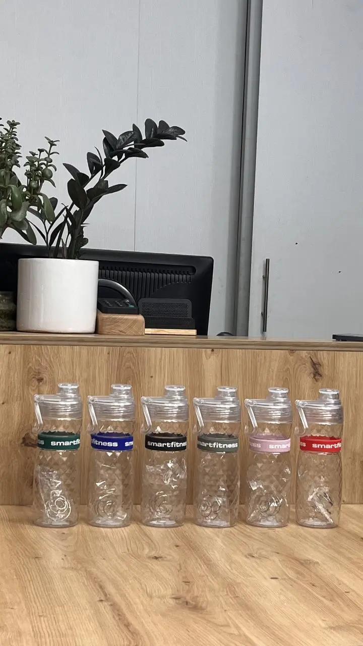 شیکر و قمقمه دو منظوره بدنه کریستالی کد ۸۹۱